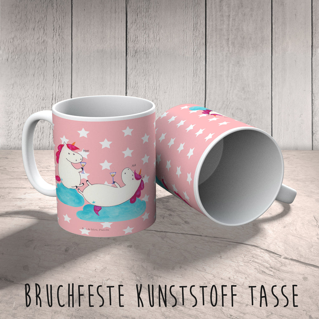 Kindertasse Einhörner Sekt