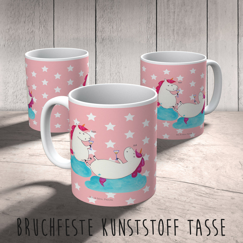 Kindertasse Einhörner Sekt