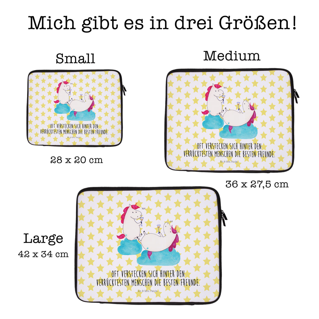 Notebook Tasche Einhörner Sekt Einhorn, Einhörner, Unicorn, Freundinnen, Freundin, BFF, Sekt, Mädelsabend, Spaß, Party, Korken, Anstoßen, Beste Notebook Tasche, Laptop, Computertasche, Tasche, Damen, Schutzhülle  Einhorn, Einhörner, Einhorn Deko, Pegasus, Unicorn