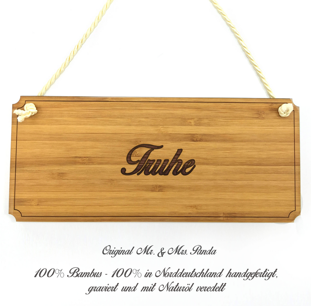 Türschild Truhe Classic Schild Landhaus, Shabby, graviert Dekoschild, Schild, Wanddeko, Werbeschild, Holzschild, Reklameschild, Türschild, Küchenschild, Wandschild, Holztafel, Motivschild, Spruchschild  